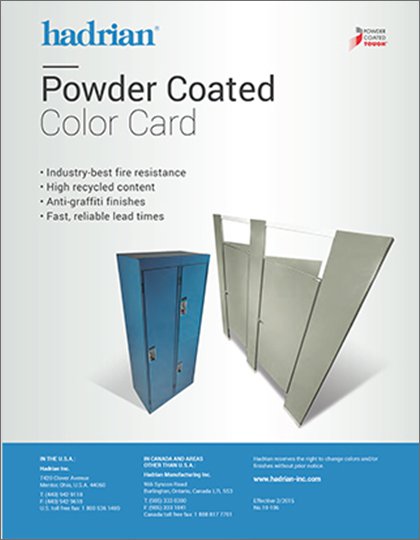 Powder Coated Colours