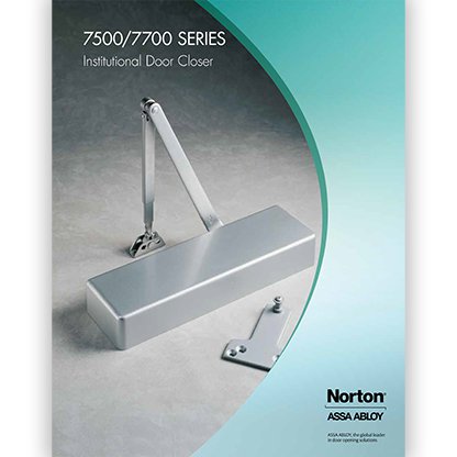 Norton Corrosion Resistant DOOR CLOSER Aluminum P7500SS 689 7500 Series NEW 