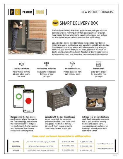 Yale Brighton Delivery Box