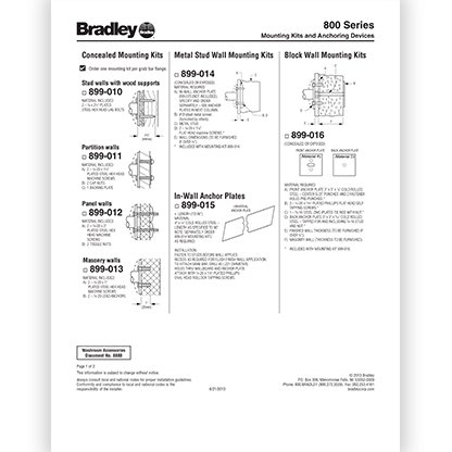 Mounting Kits & Anchoring Devices