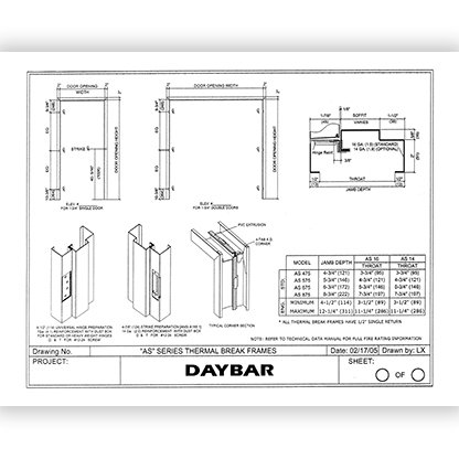 AS Series Thermal Break Frames