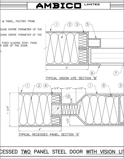 Recessed Panel Doors