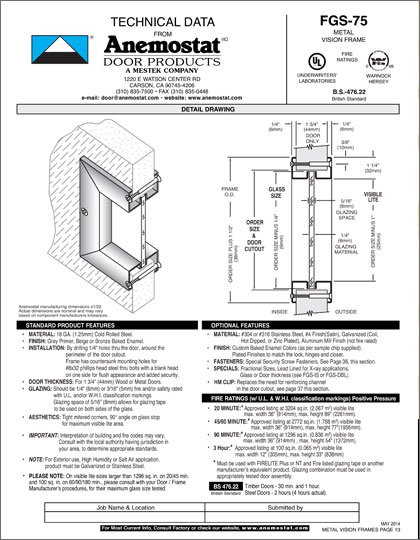 FGS-75 (thru-bolt)