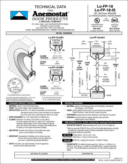 Lo-FP-18 Series