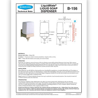 B-156 LiquidMate Beige/White