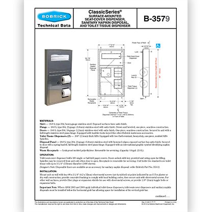 B-3579 ClassicSeries Surface Mounted