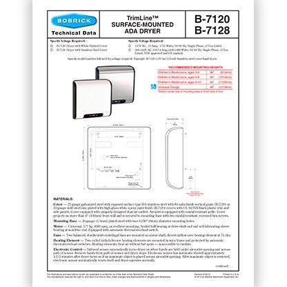 B-7120, 7128 TrimLine