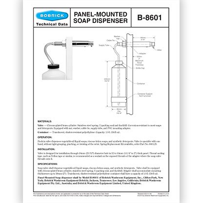 B-8601 Panel Mount