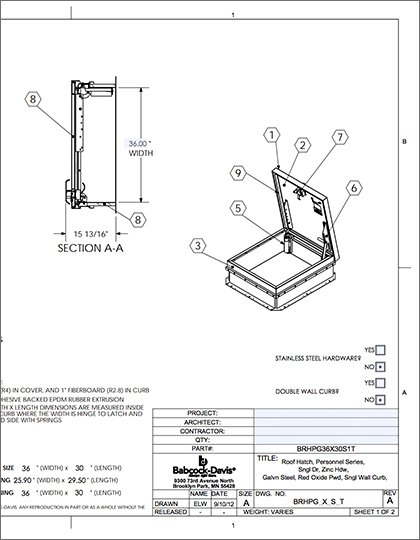 Product Submittal