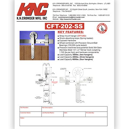 CFT-202-SS Strap Mount