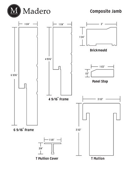 Madero Composite Jambs