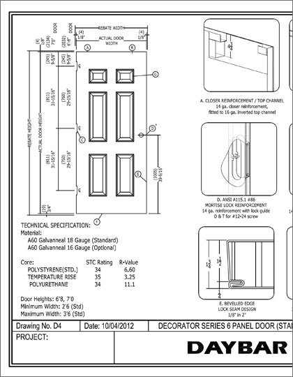 Daybar 6 Panel CE