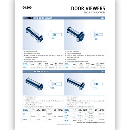 Dorex Door Viewers