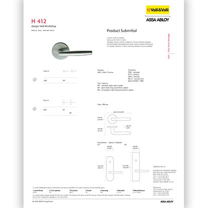  H 412 Lilla Series