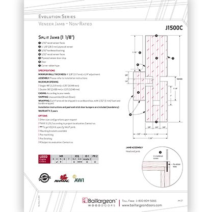 Evolution Series Split Jamb