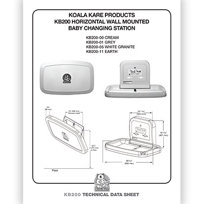 KB200 Horizontal Wall Mount