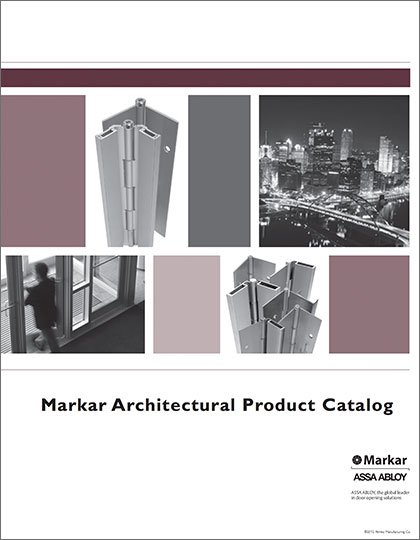 Markar Architectural Hardware Product Catalogue