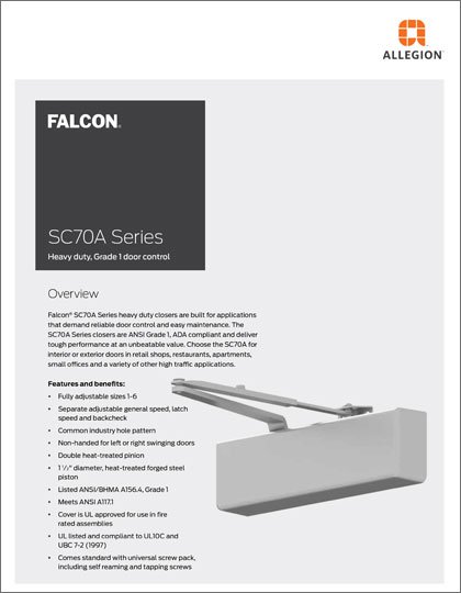 Falcon SC70 Series