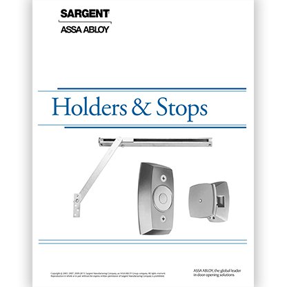 Sargent Holders & Stops