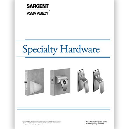 Sargent Specialty Hardware
