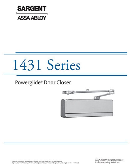 Sargent 1431 Series Powerglide®