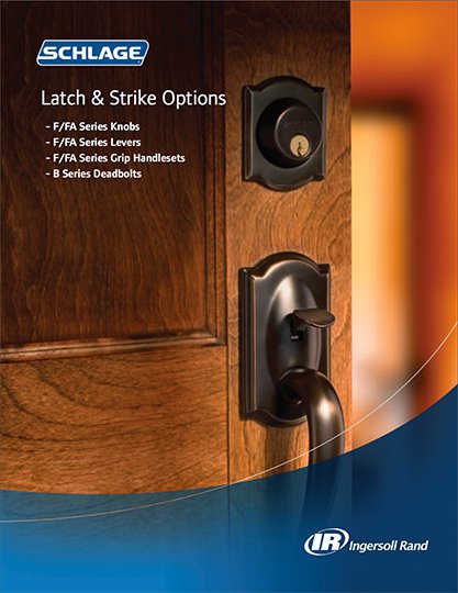 Schlage Latch & Strike Options