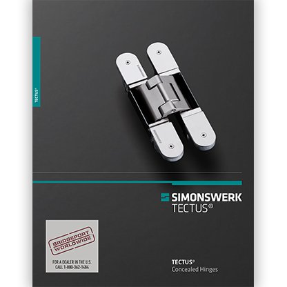 Simonswerk TECTUS 3-D Hinge System