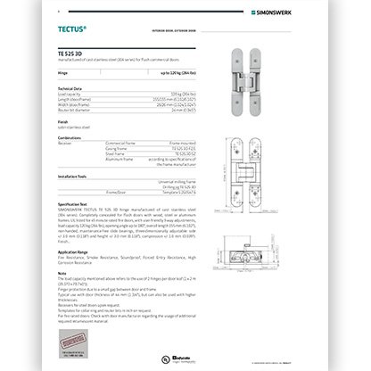 TECTUS TE 525, 526, 527 3D