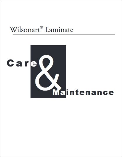 Wilsonart Care & Maintenance