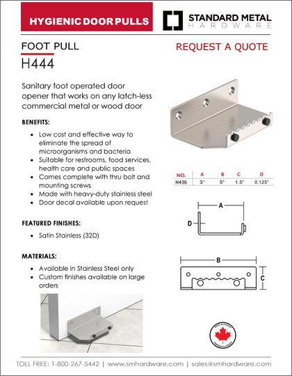 H444 Foot Pull Info Sheet